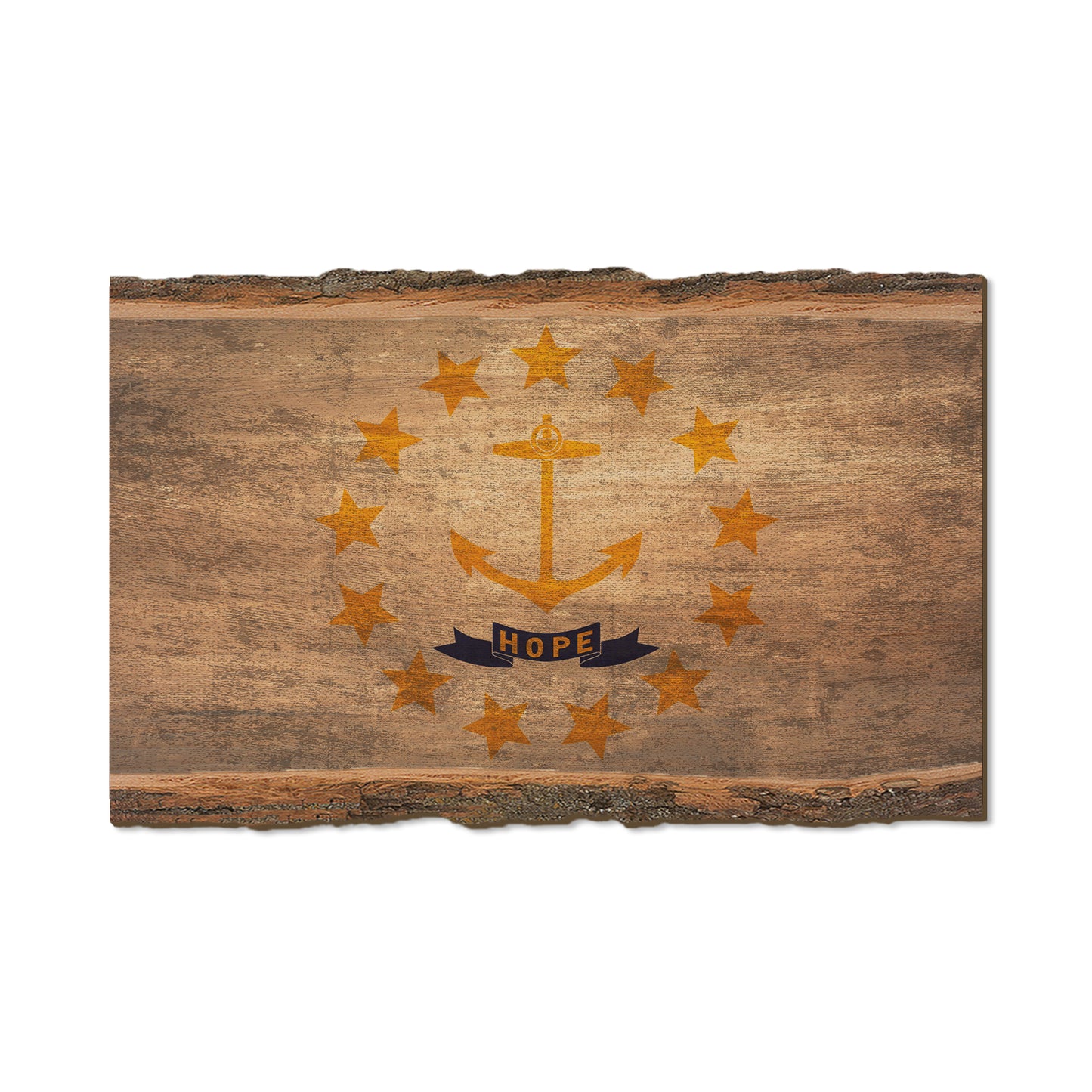 Rhode Island State Flag - Live Edge Live Edge Magnet (5pk // $2.80ea)