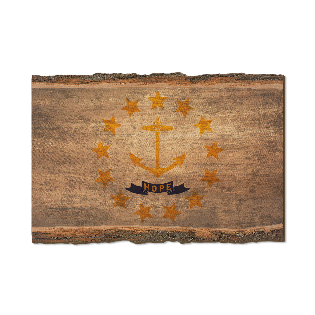 Rhode Island State Flag - Live Edge Live Edge Postcard (5pk // $2.80ea)