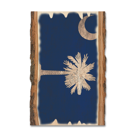 Magnet: Live Edge - South Carolina State Flag
