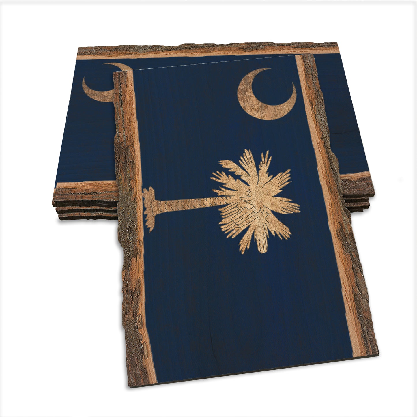 South Carolina State Flag - Live Edge Live Edge Postcard (5pk // $2.80ea)