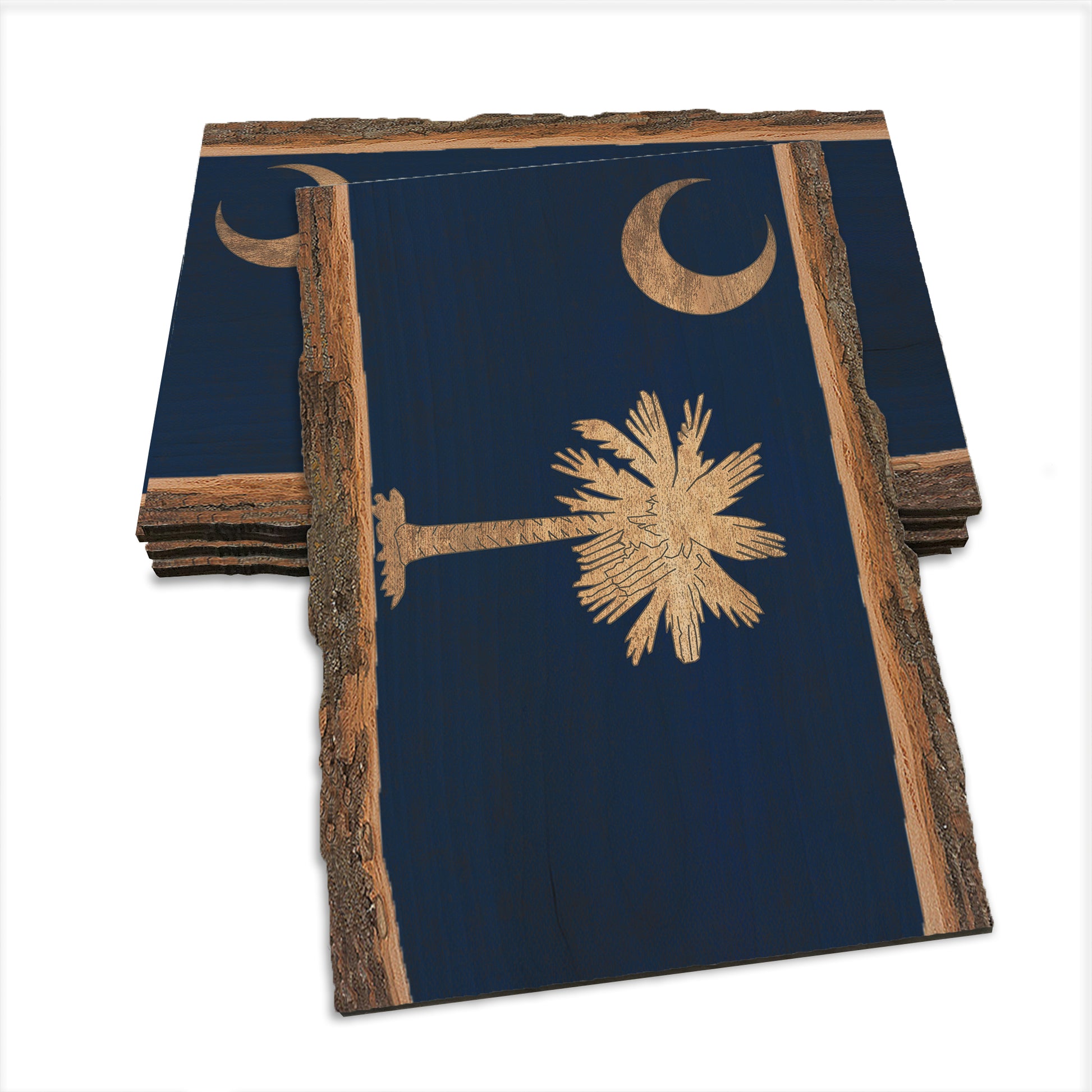 South Carolina State Flag - Live Edge Live Edge Postcard (5pk // $2.80ea)