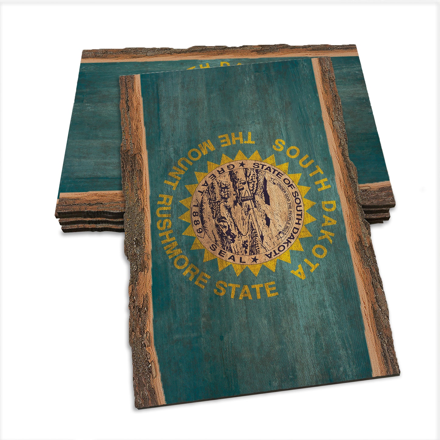 South Dakota State Flag - Live Edge Live Edge Postcard (5pk // $2.80ea)