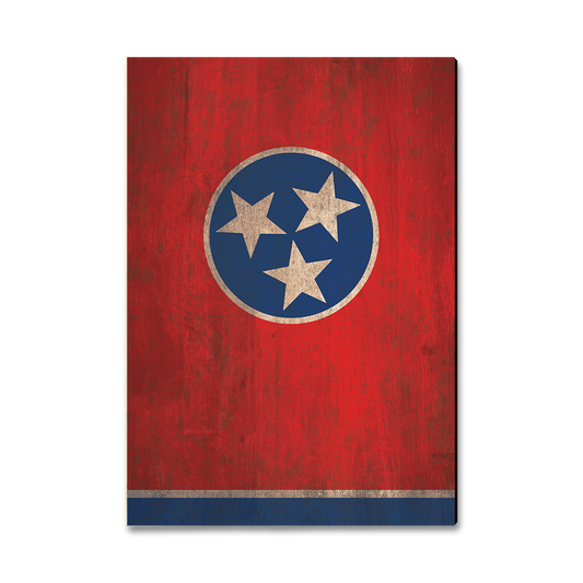 Greeting Card: Classic Edge - Tennessee State Flag