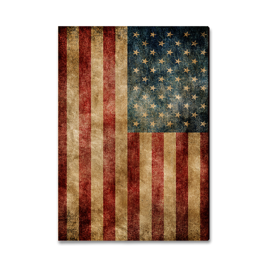 Greeting Card: Classic Edge - The Patriot US Flag