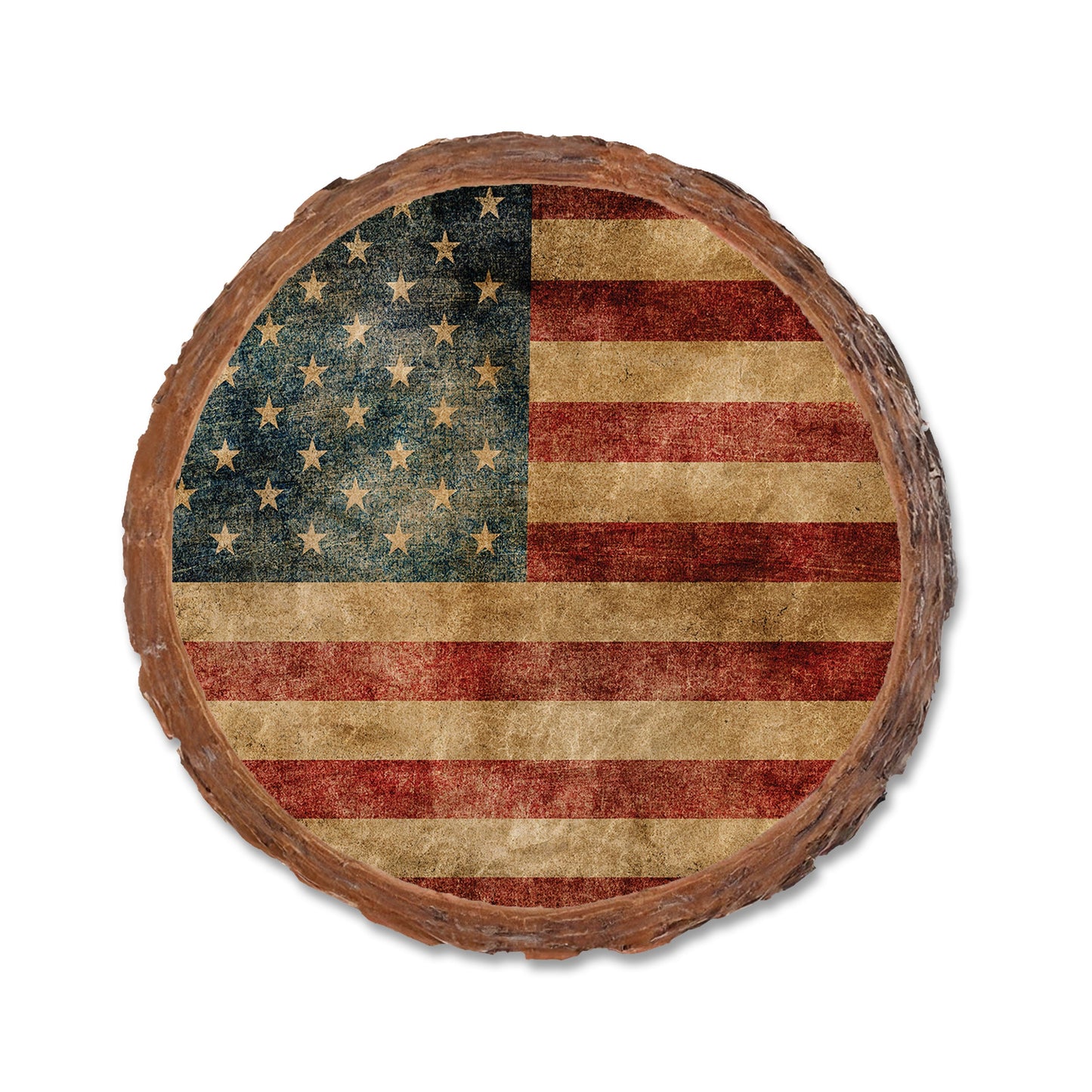 The Patriot Flag - Live Edge Live Edge Coaster (5pk // $2.80ea)
