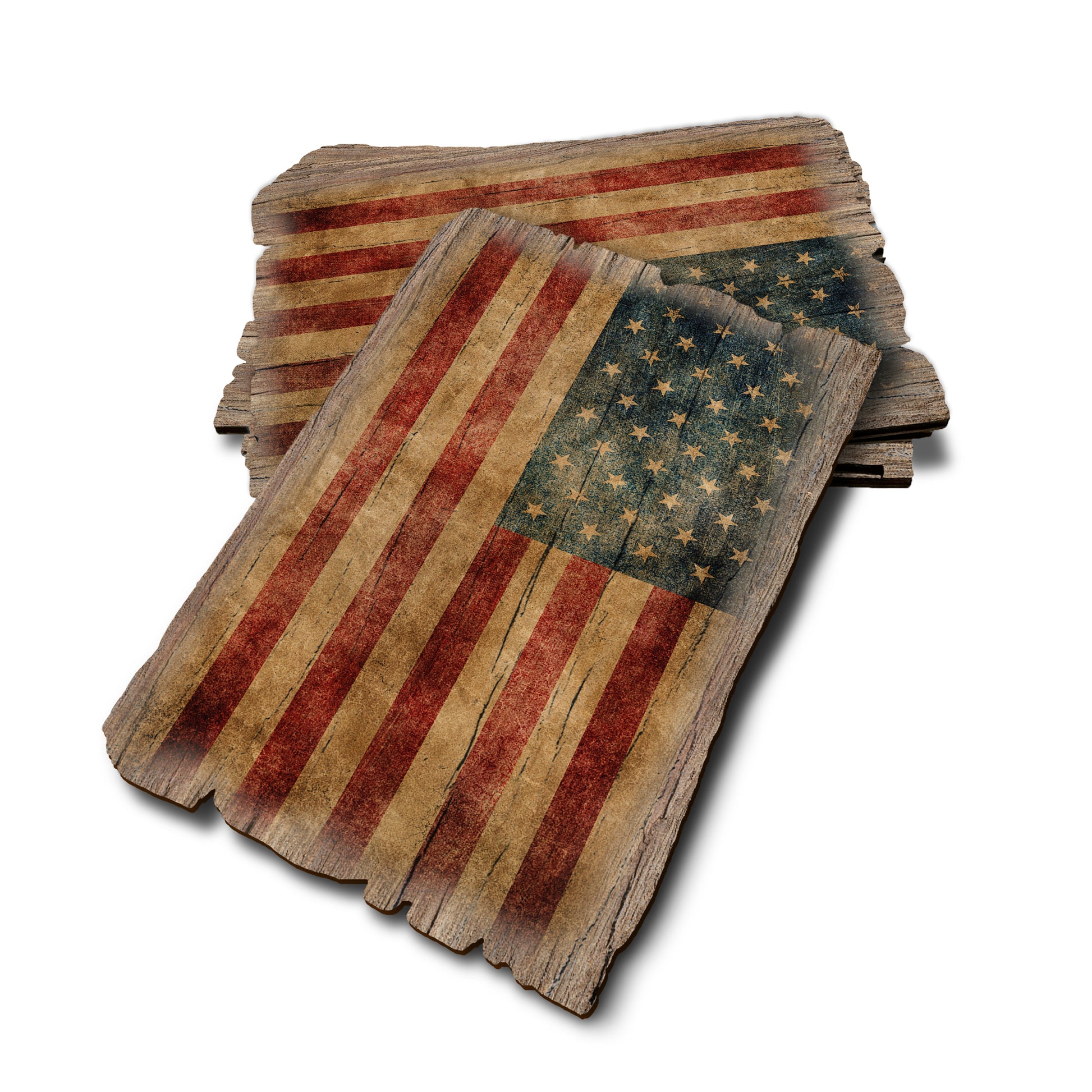 The Patriot - Weathered Edge Rustic Edge Postcard (5pk // $2.80ea)