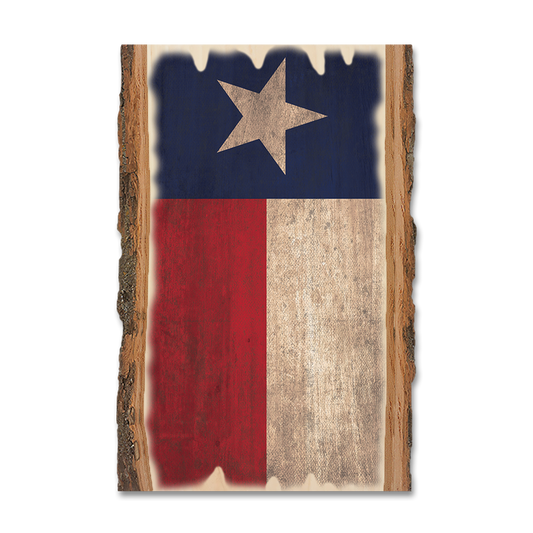 Magnet: Live Edge - Texas State Flag
