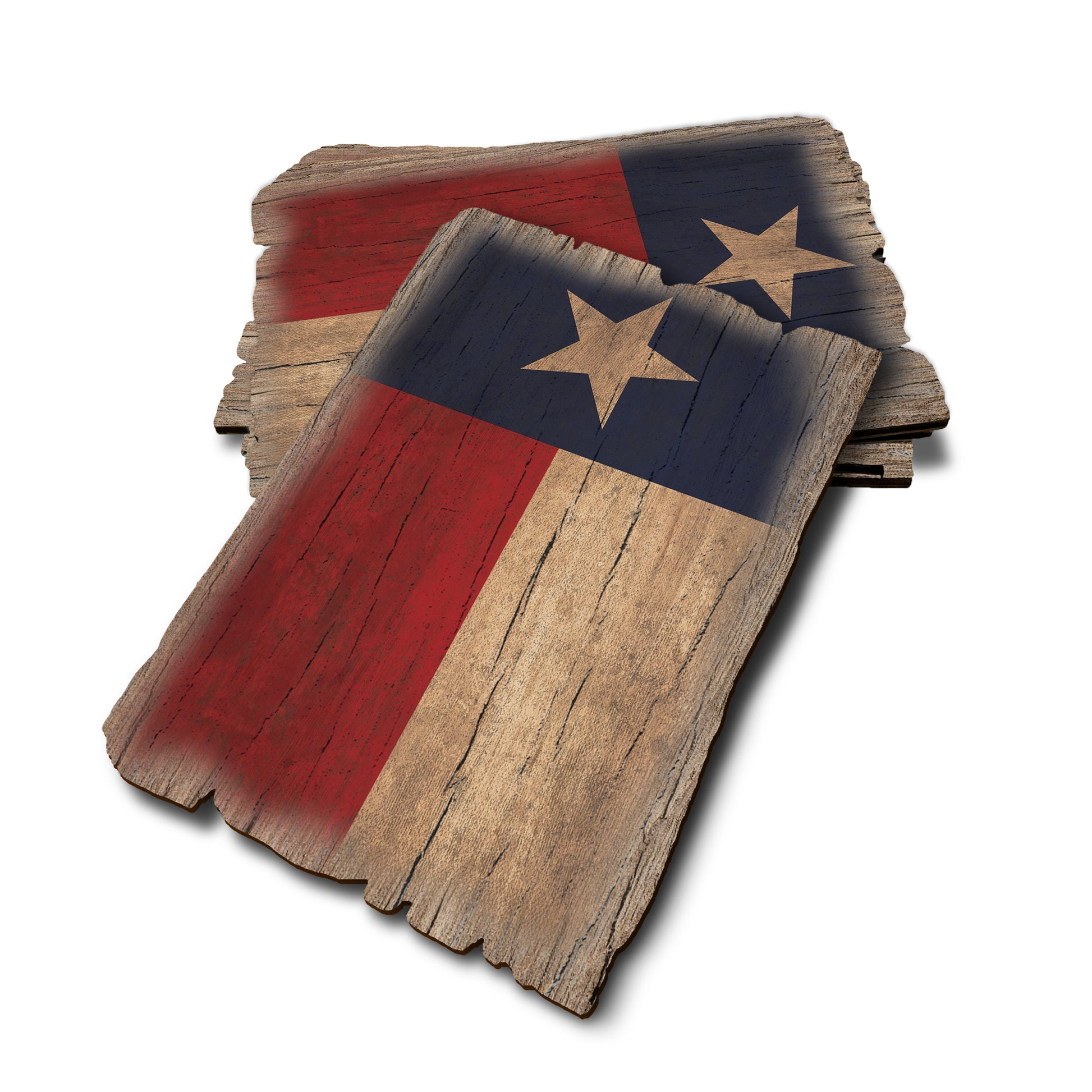 Texas State Flag - Weathered Edge Rustic Edge Postcard (5pk // $2.80ea)