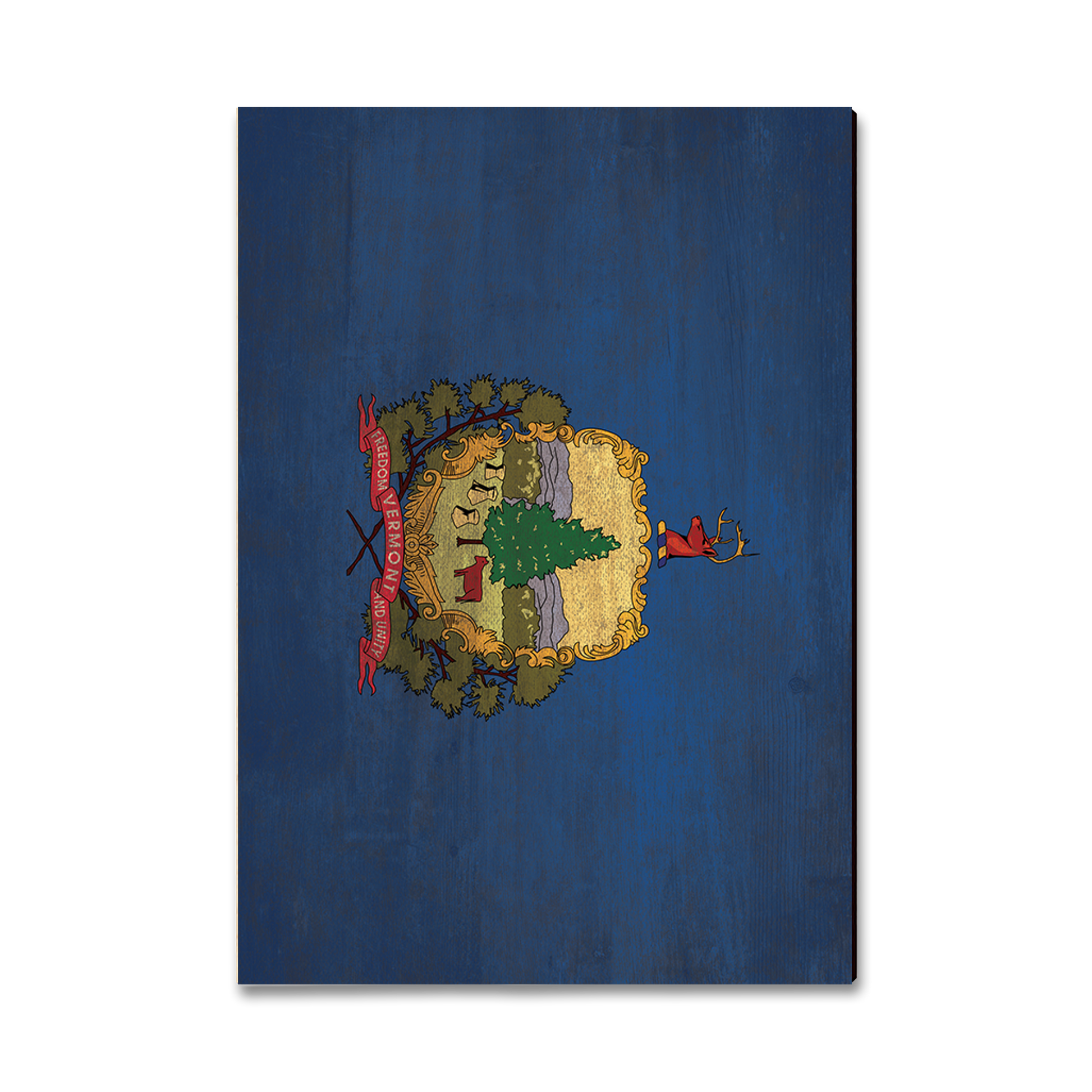 Greeting Card: Classic Edge - Vermont State Flag