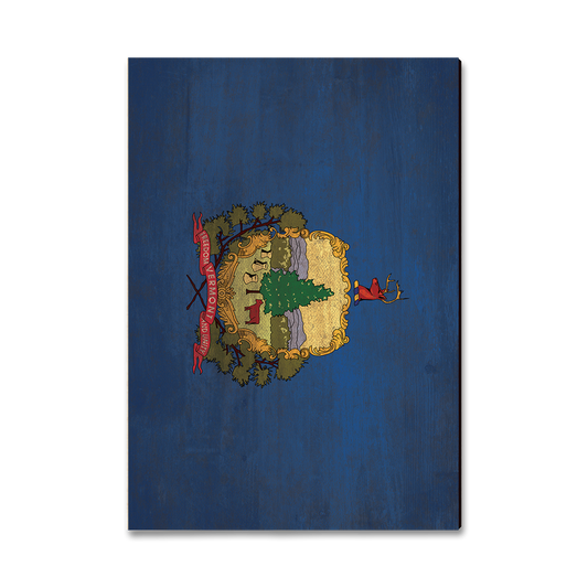 Magnet: Classic Edge - Vermont State Flag