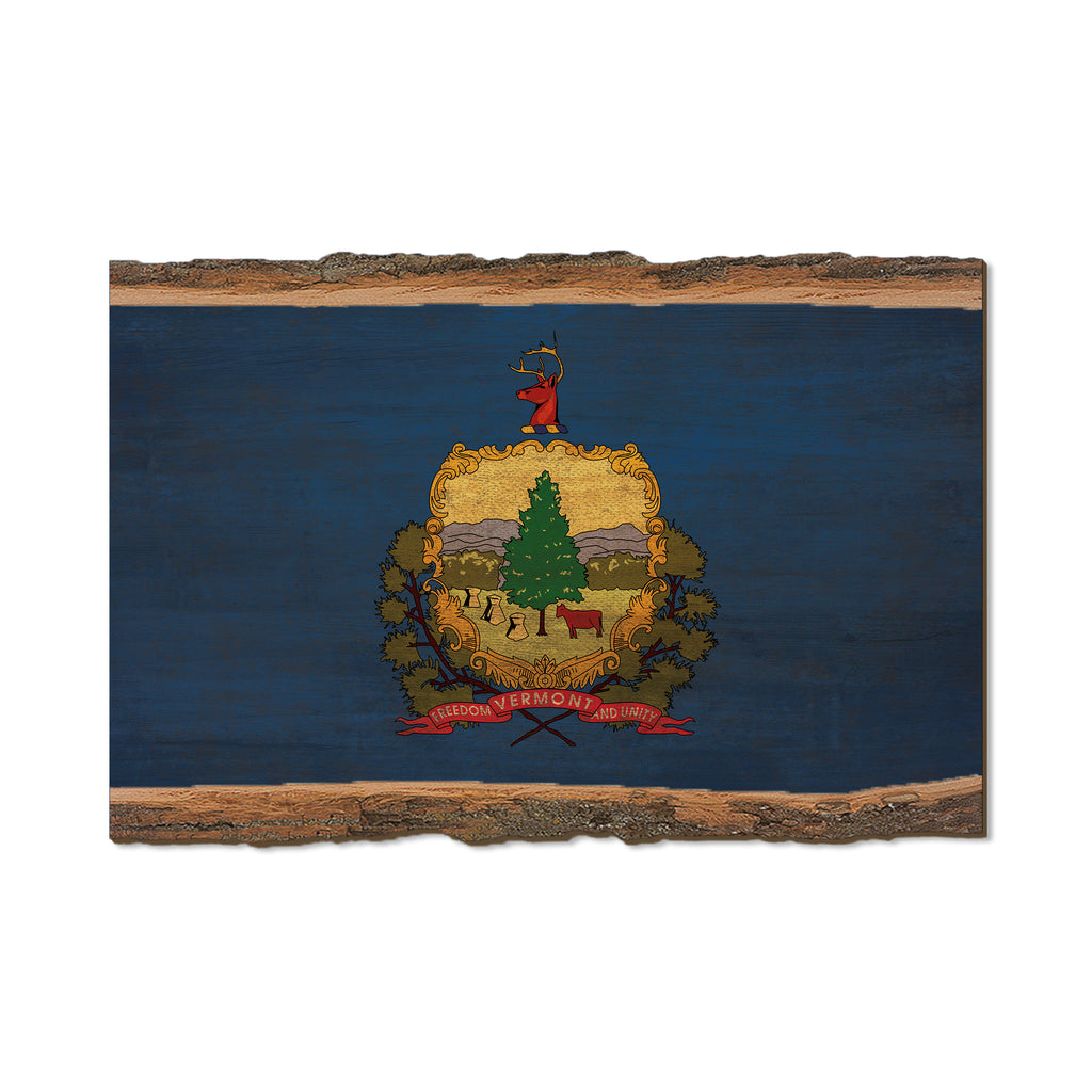 Vermont State Flag - Live Edge Live Edge Postcard (5pk // $2.80ea)