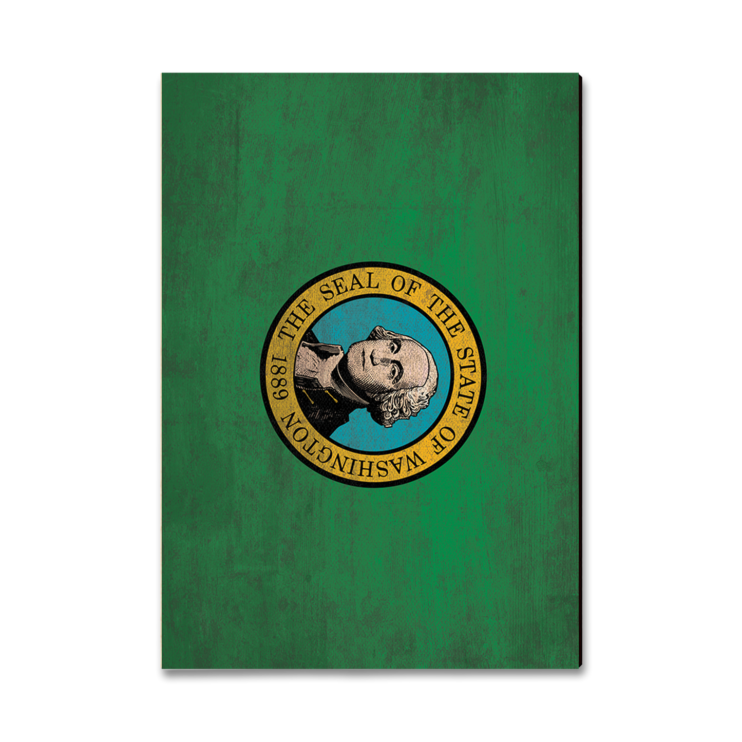 Postcard: Classic Edge - Washington State Flag