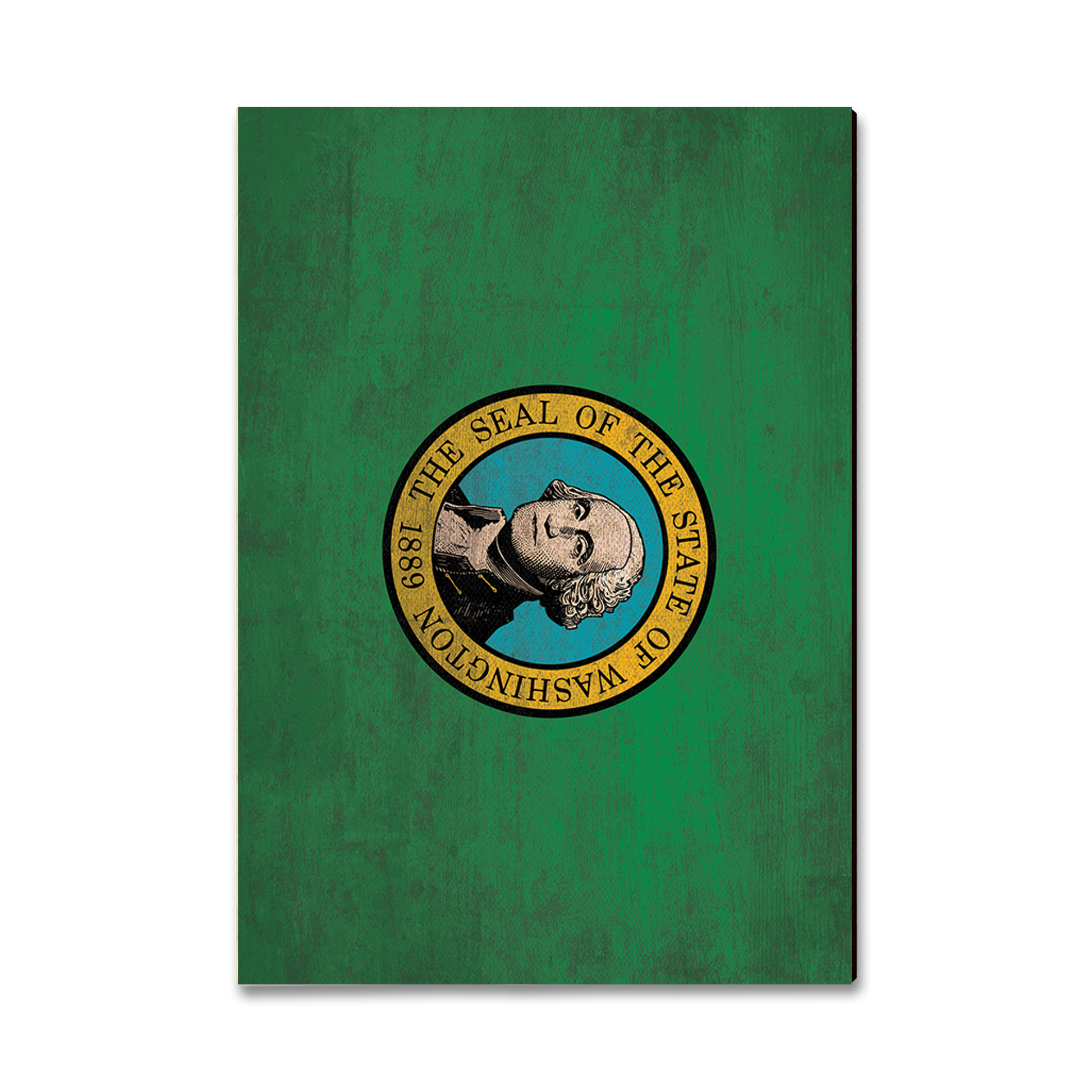 Postcard: Classic Edge - Washington State Flag