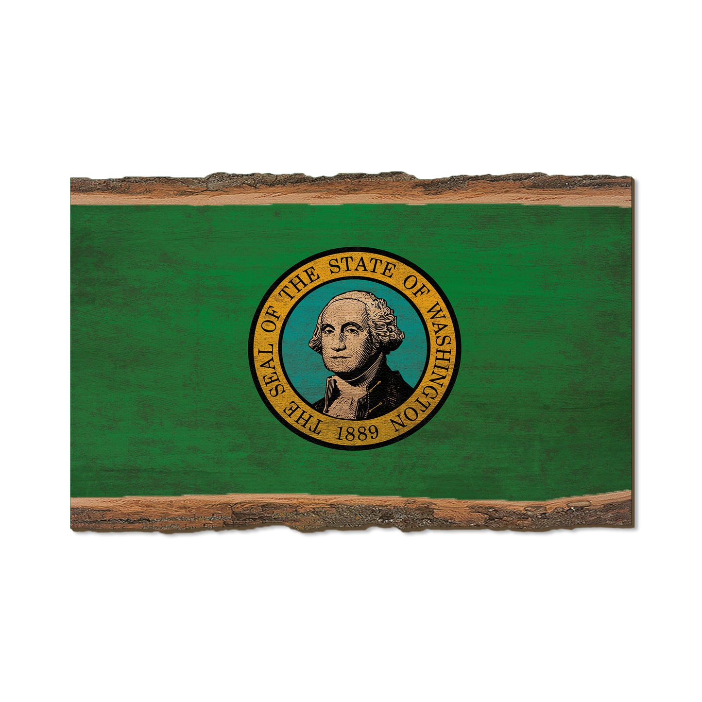 Washington State Flag - Live Edge Live Edge Magnet (5pk // $2.80ea)