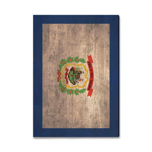 Magnet: Classic Edge - West Virginia State Flag