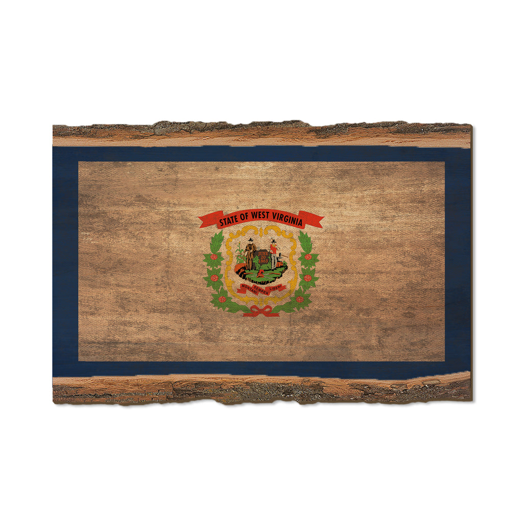 West Virginia State Flag - Live Edge Live Edge Postcard (5pk // $2.80ea)