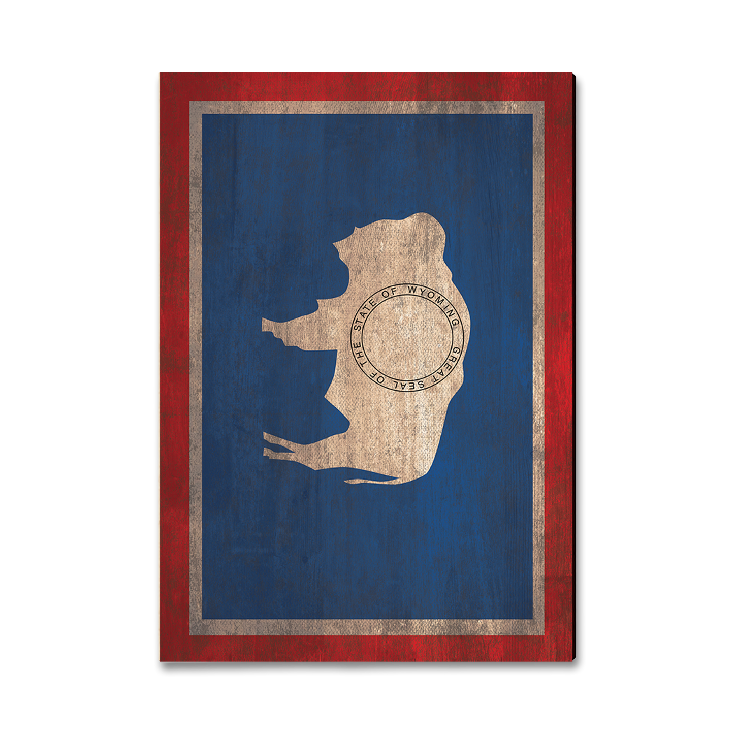 Magnet: Classic Edge - Wyoming State Flag