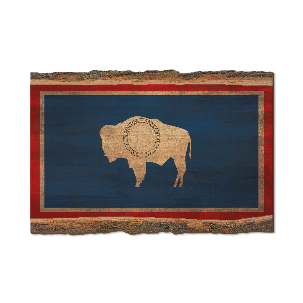 Wyoming State Flag - Live Edge Live Edge Postcard (5pk // $2.80ea)