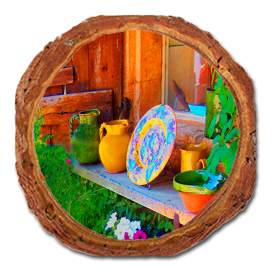 Coaster: Live Edge - French pottery