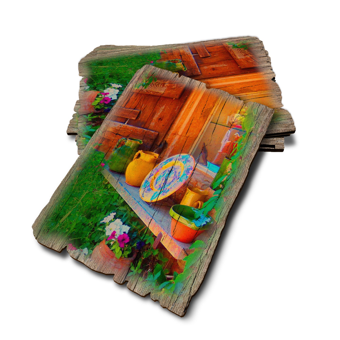 French Pottery - Weathered Edge Rustic Edge Postcard (5pk // $2.80ea)