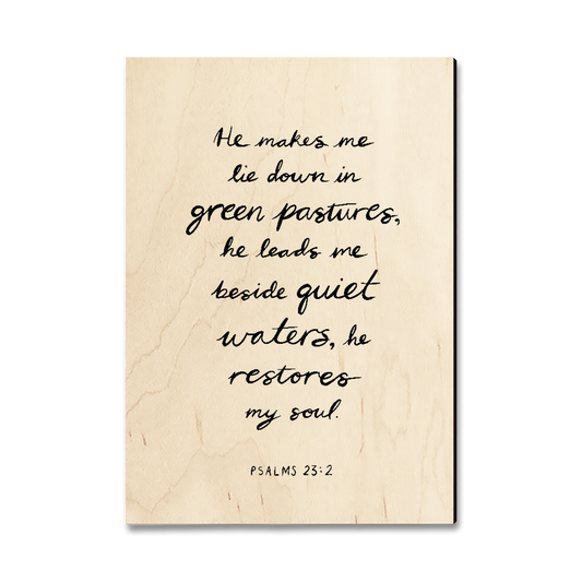 Greeting Card: Classic Edge - Green Pastures (Pack of 5)