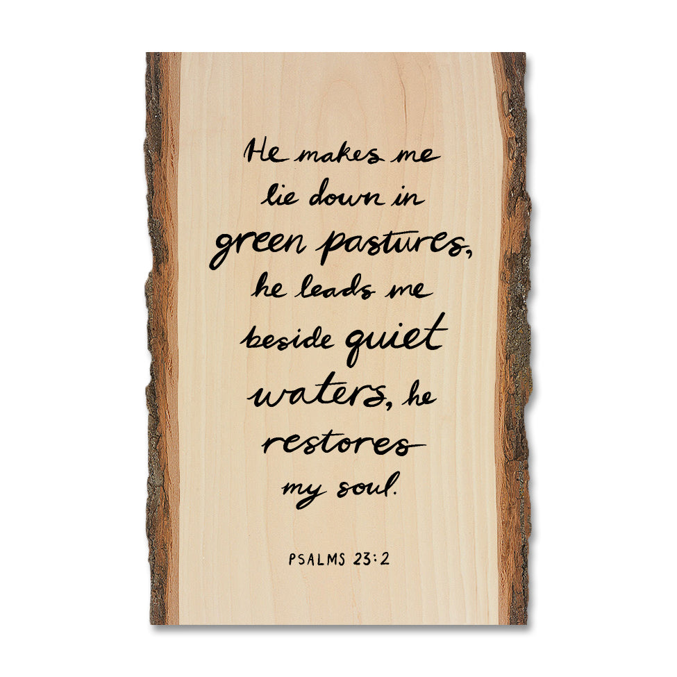 Green Pastures - Live Edge