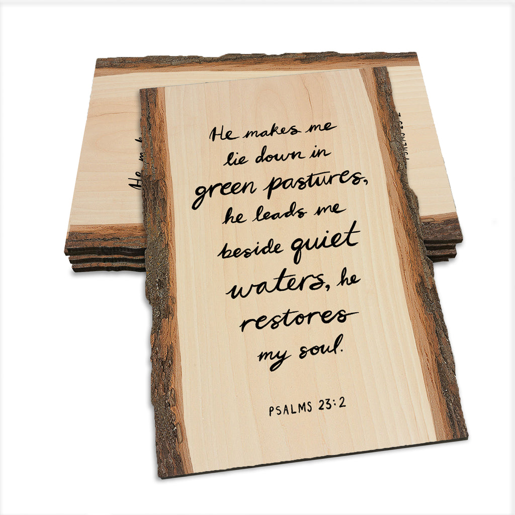 Green Pastures - Live Edge Live Edge Postcard (5pk // $2.80ea)