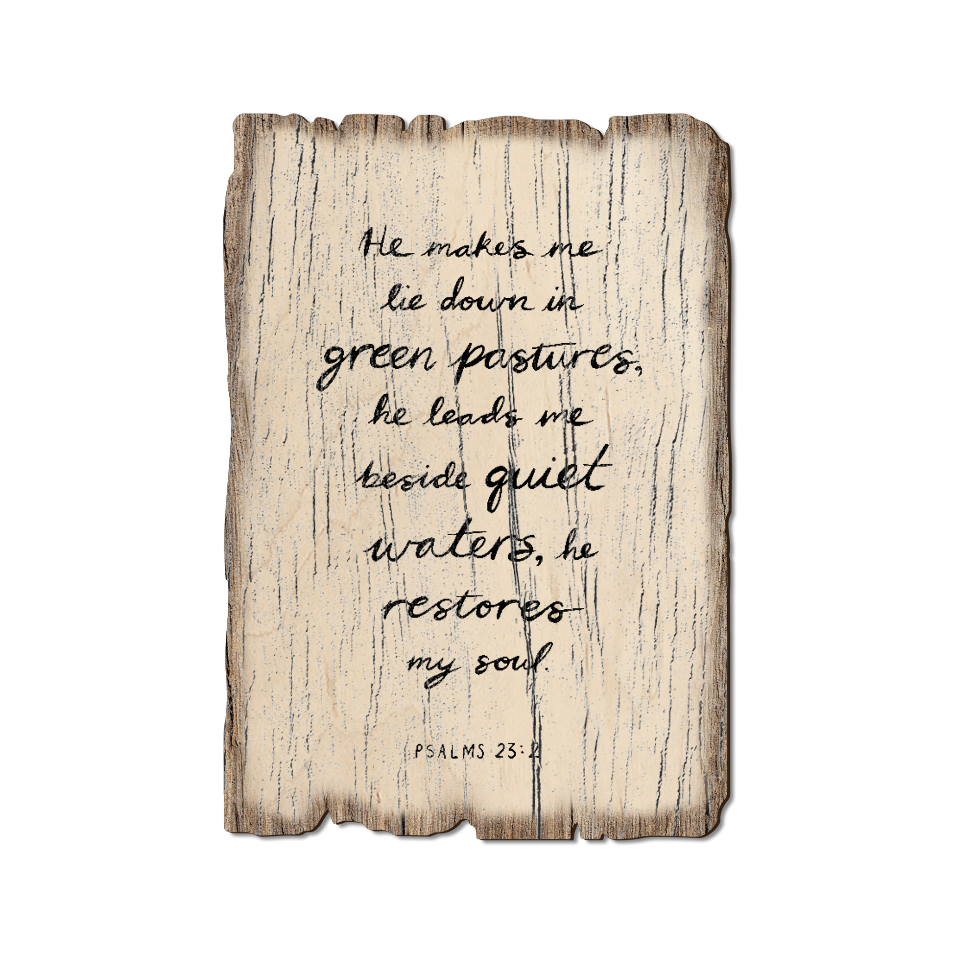 Postcard: Weathered Edge - Green Pastures (Pack of 5)