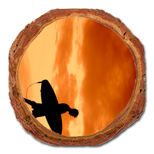 Coaster: Live Edge - Beach Boy (Pack of 5)