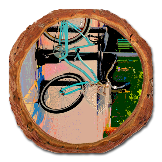 Coaster: Live Edge - Blue Crusier (Pack of 5)