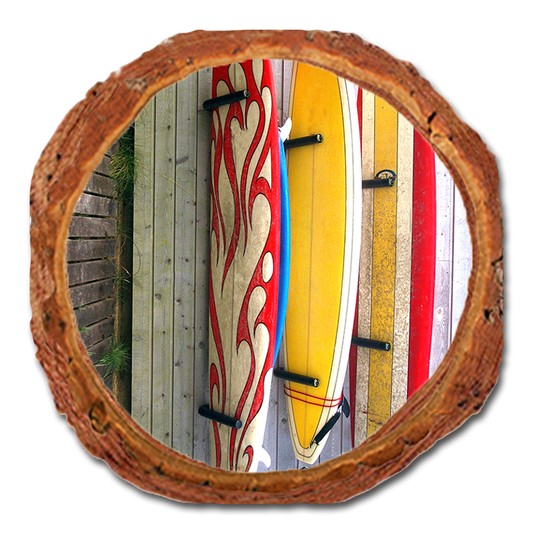 Coaster: Live Edge - Board Walk