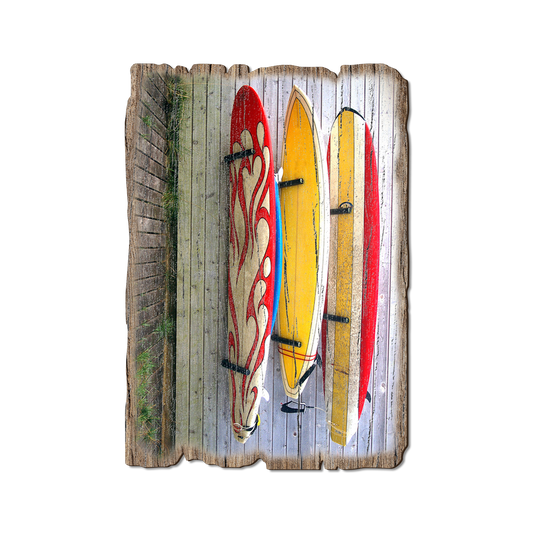 Greeting Card: Weathered Edge - Board Walk