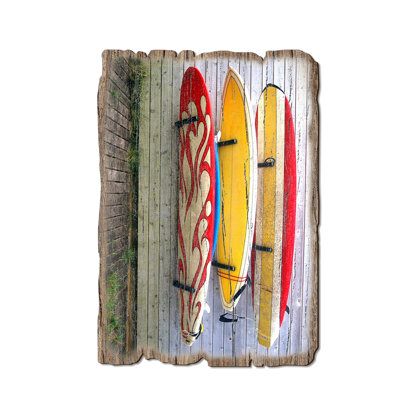 Postcard: Weathered Edge - Board Walk