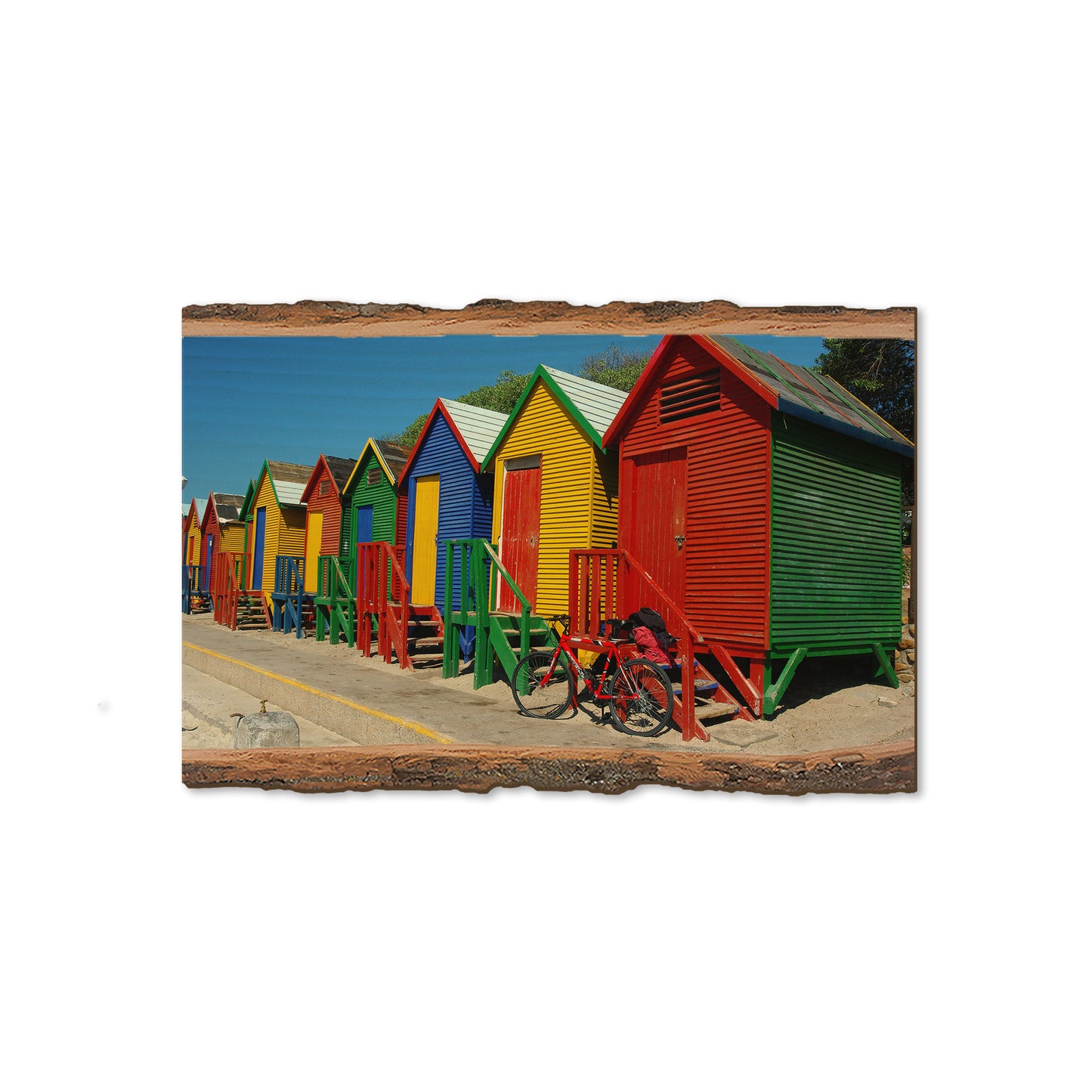 Colored Cabanas - Live Edge Magnet Live Edge Magnet (5pk // $2.80ea)