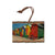 Colored Cabanas - Live Edge Magnet Live Edge Ornament (5pk // $2.80ea)