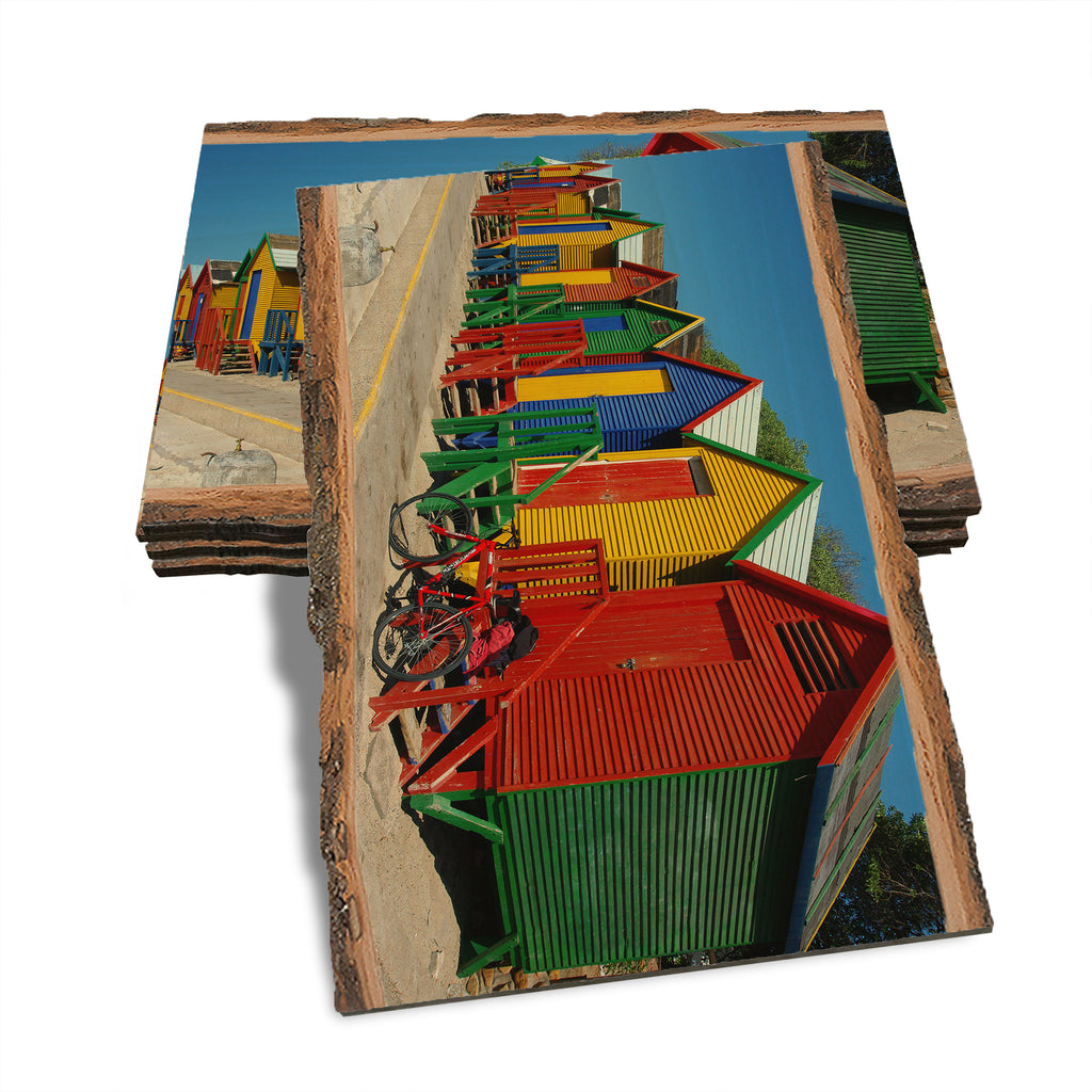 Colored Cabanas - Live Edge Live Edge Postcard (5pk // $2.80ea)