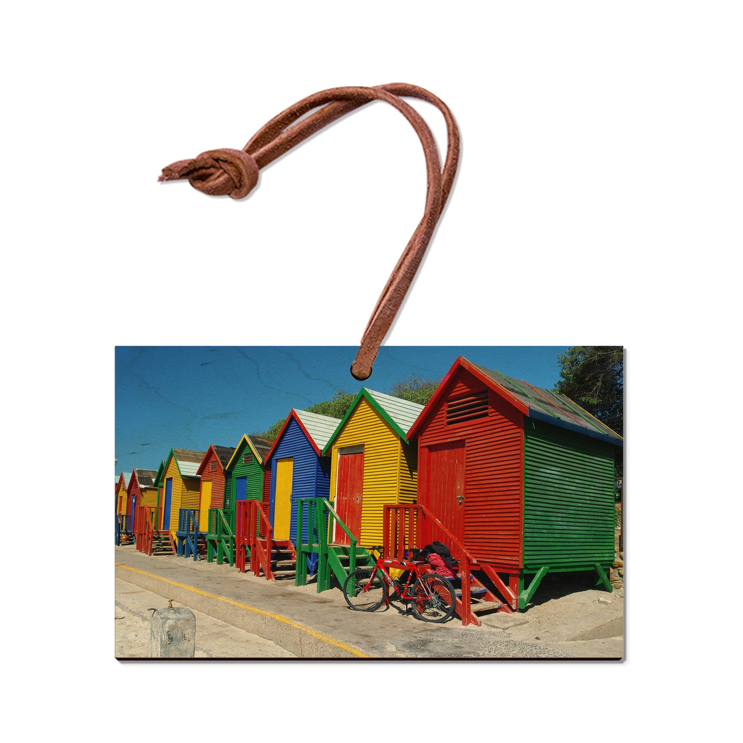 Colored Cabanas - Magnet Classic Edge Ornament (5pk // $2.80ea)