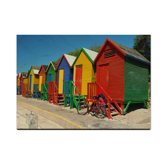 Colored Cabanas - Magnet Classic Edge Postcard (5pk // $2.80ea)