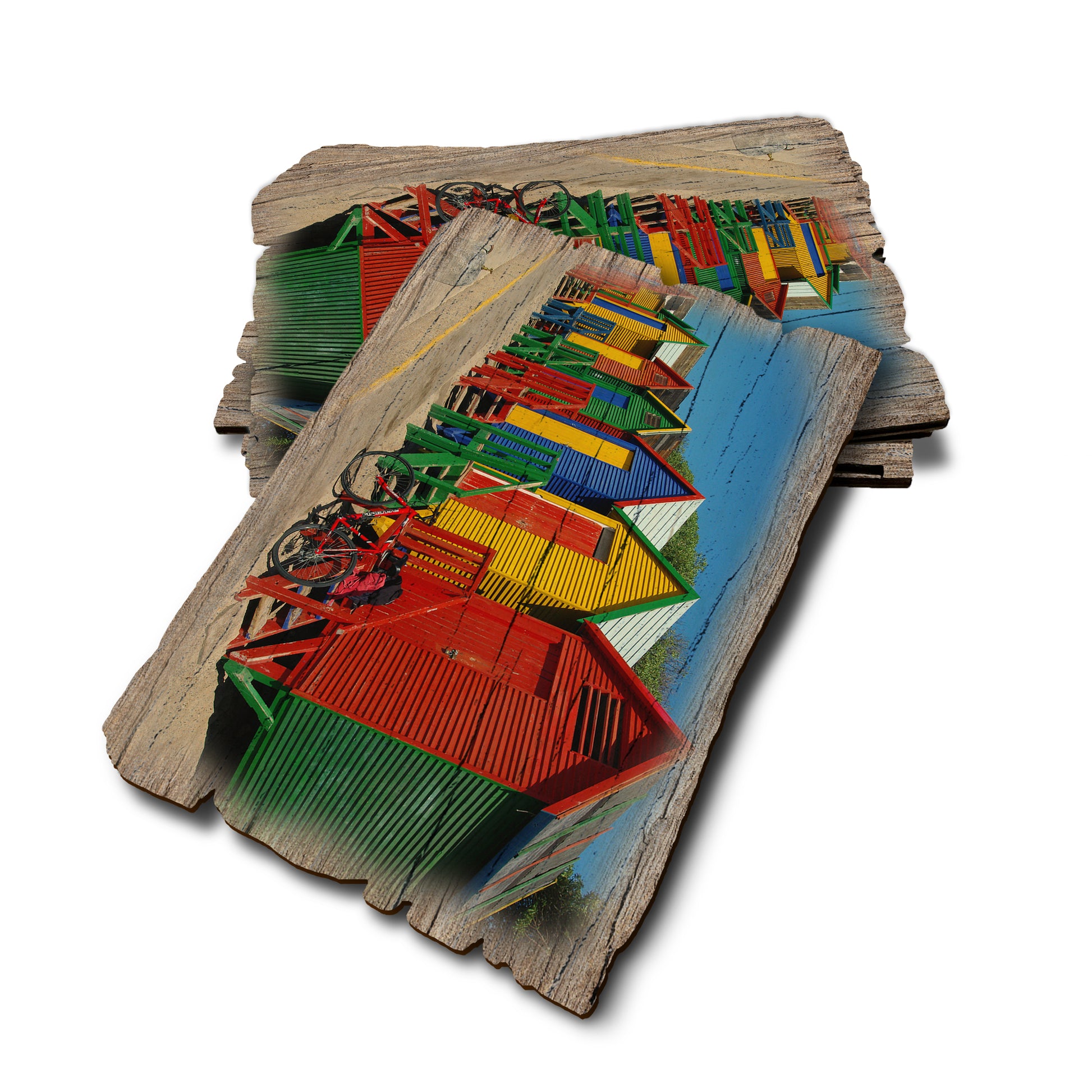 Colored Cabanas - Weathered Edge Weathered Edge Postcard (5pk // $2.80ea)