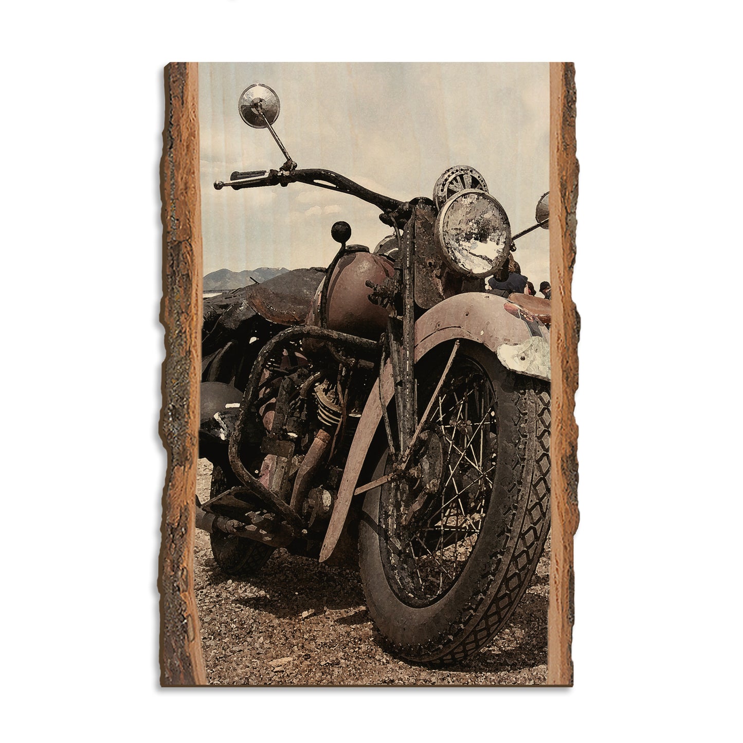 Classic Ride - Live Edge Magnet Live Edge Postcard (5pk // $2.80ea)