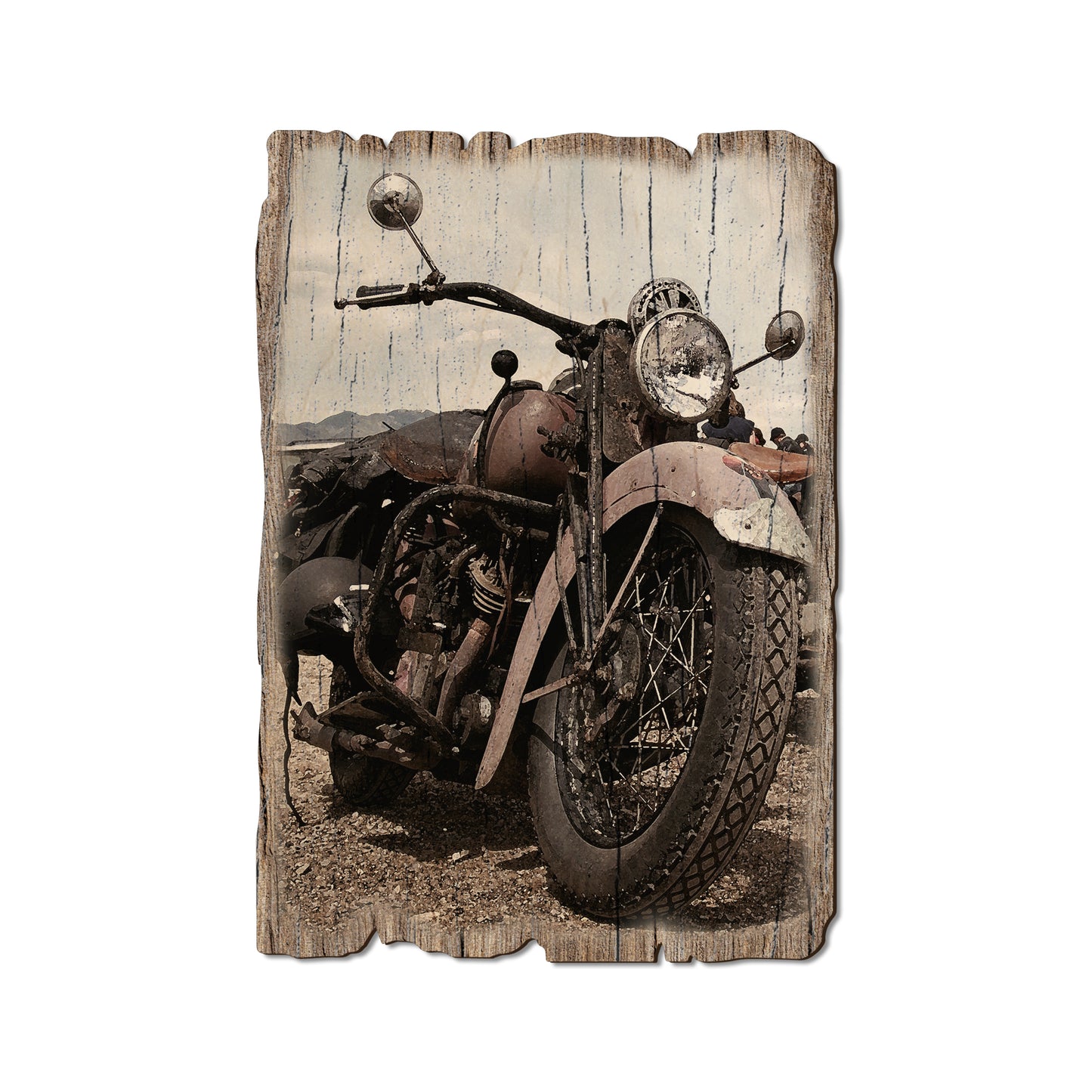Classic Ride - Weathered Edge Magnet Weathered Edge Postcard (5pk // $2.80ea)