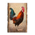 Colorful Rooster - Live Edge Magnet Live Edge Postcard (5pk // $2.80ea)