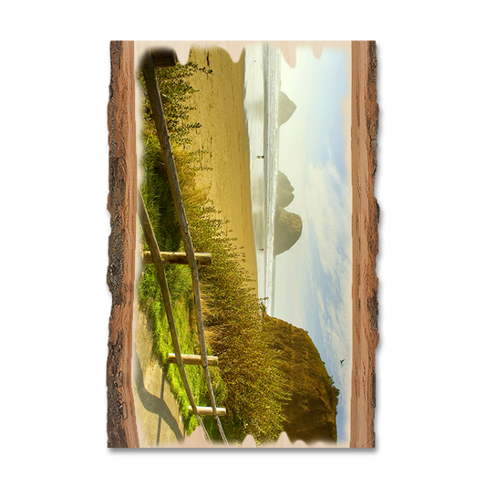 Greeting Card: Live Edge - Coastal Stroll
