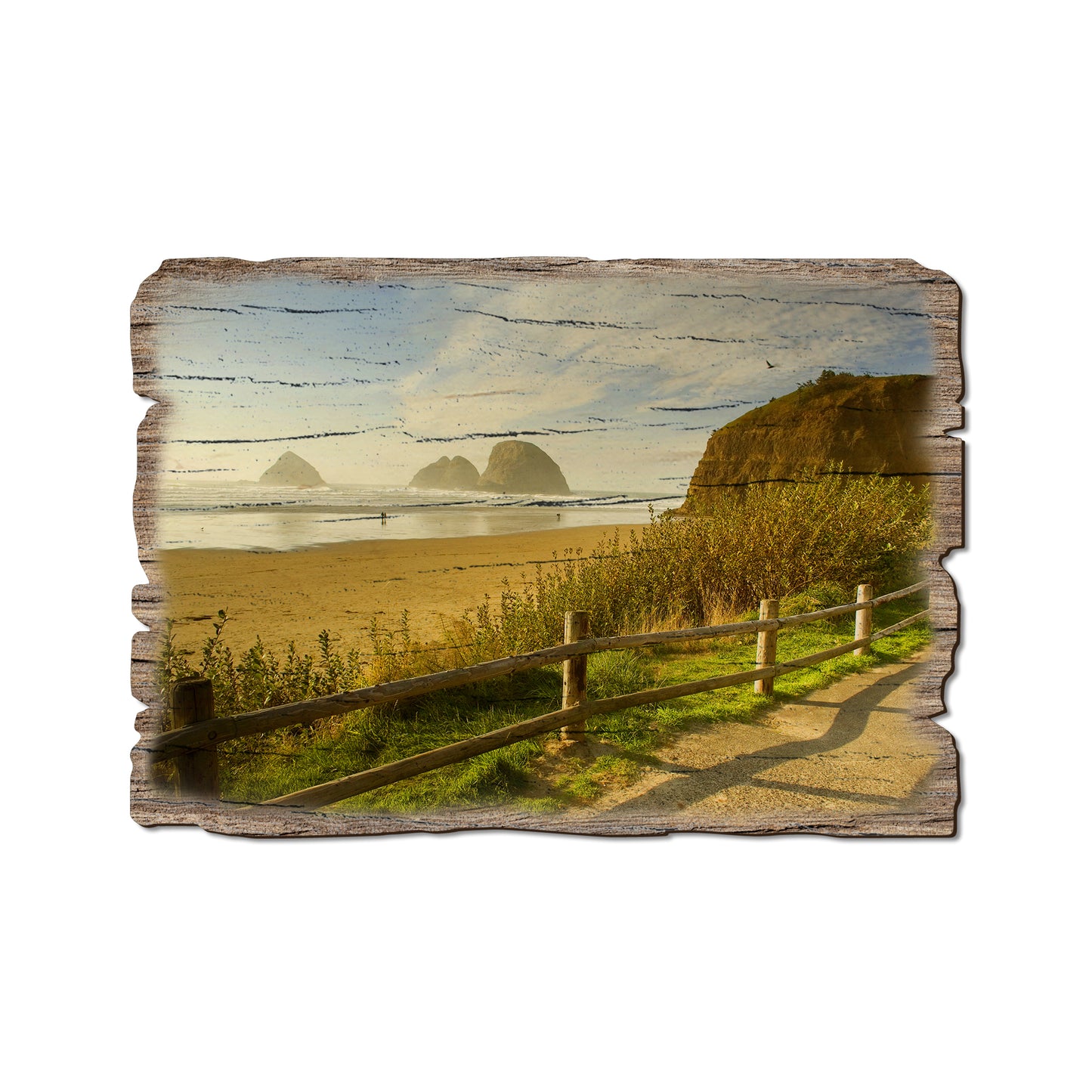 Coastal Stroll - Weathered Edge Magnet Weathered Edge Postcard (5pk // $2.80ea)