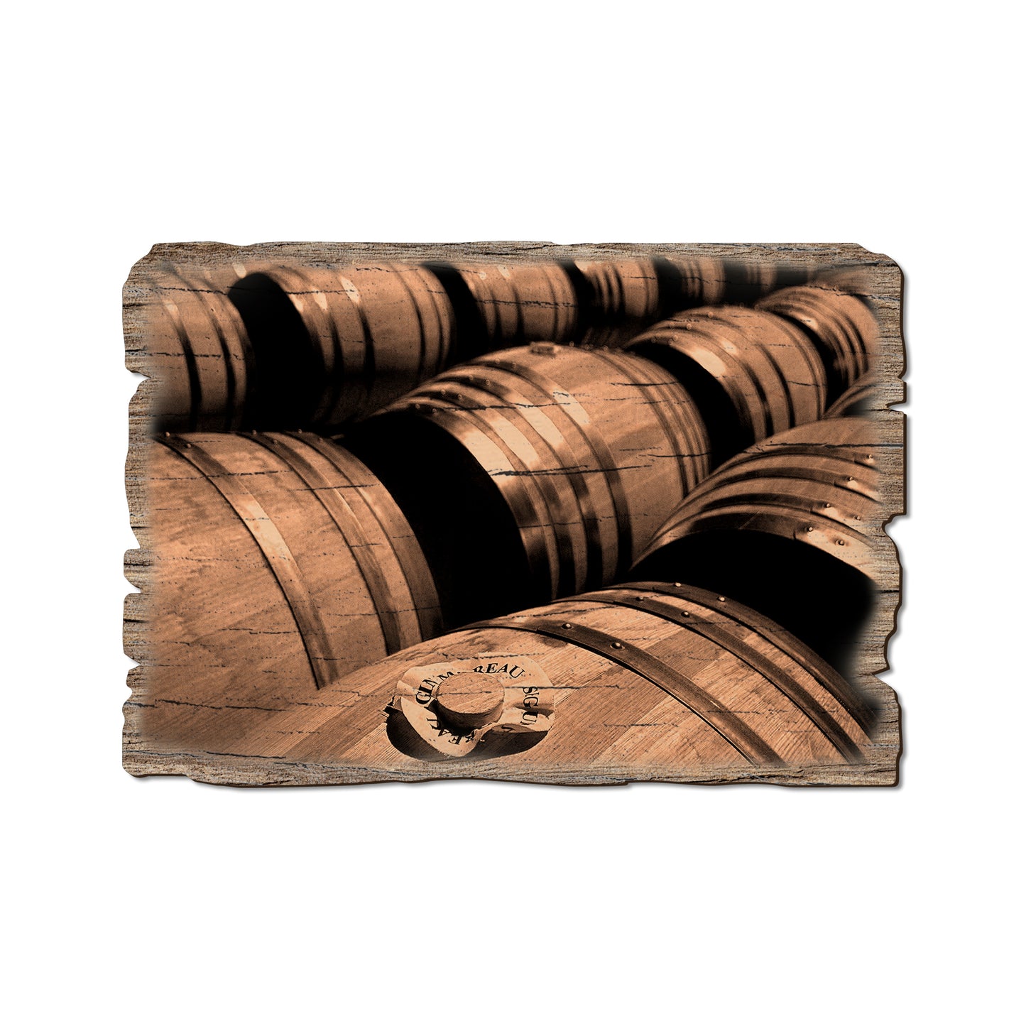 French Oak - Weathered Edge Magnet Weathered Edge Postcard (5pk // $2.80ea)