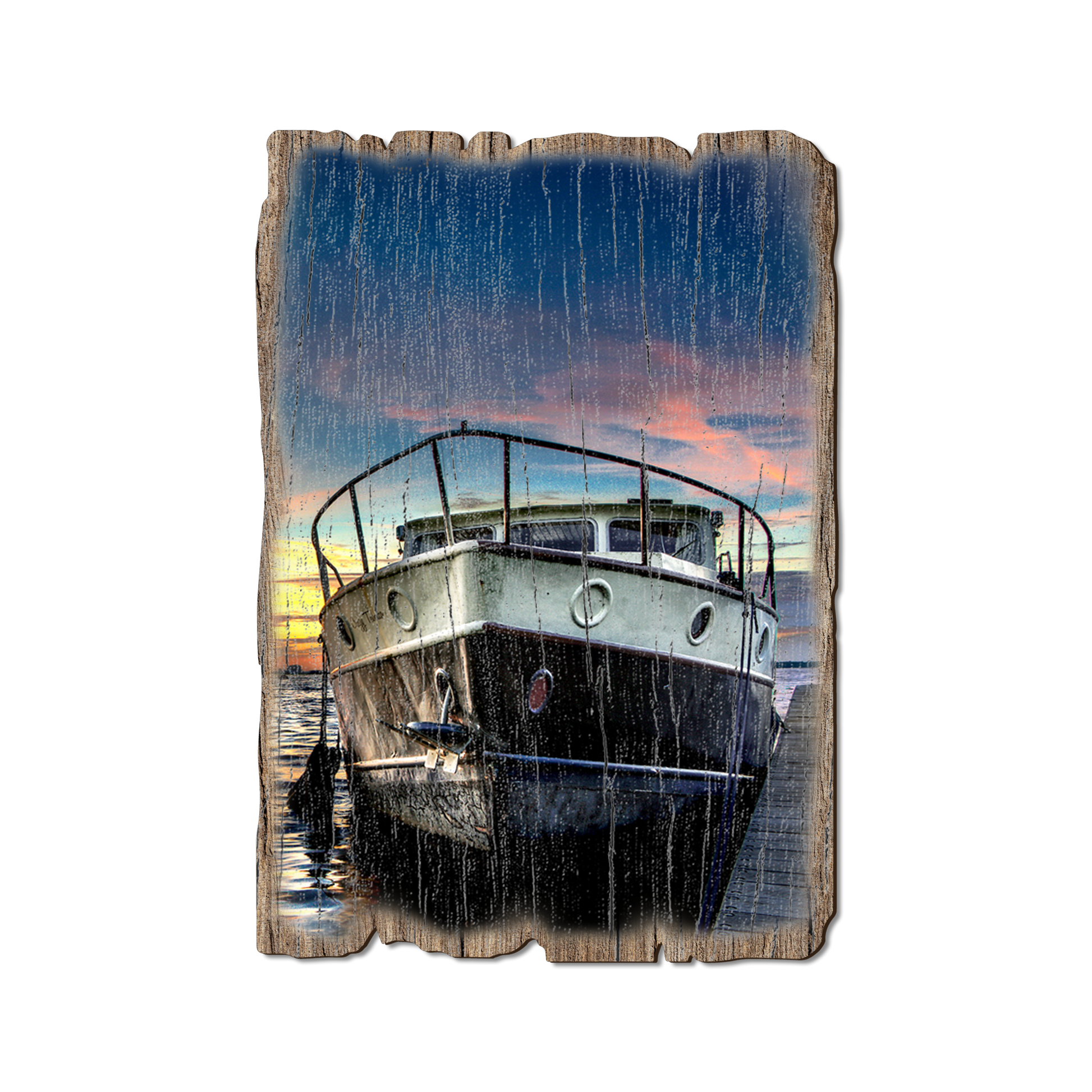 Ornament: Weathered Edge - Nautical Nights