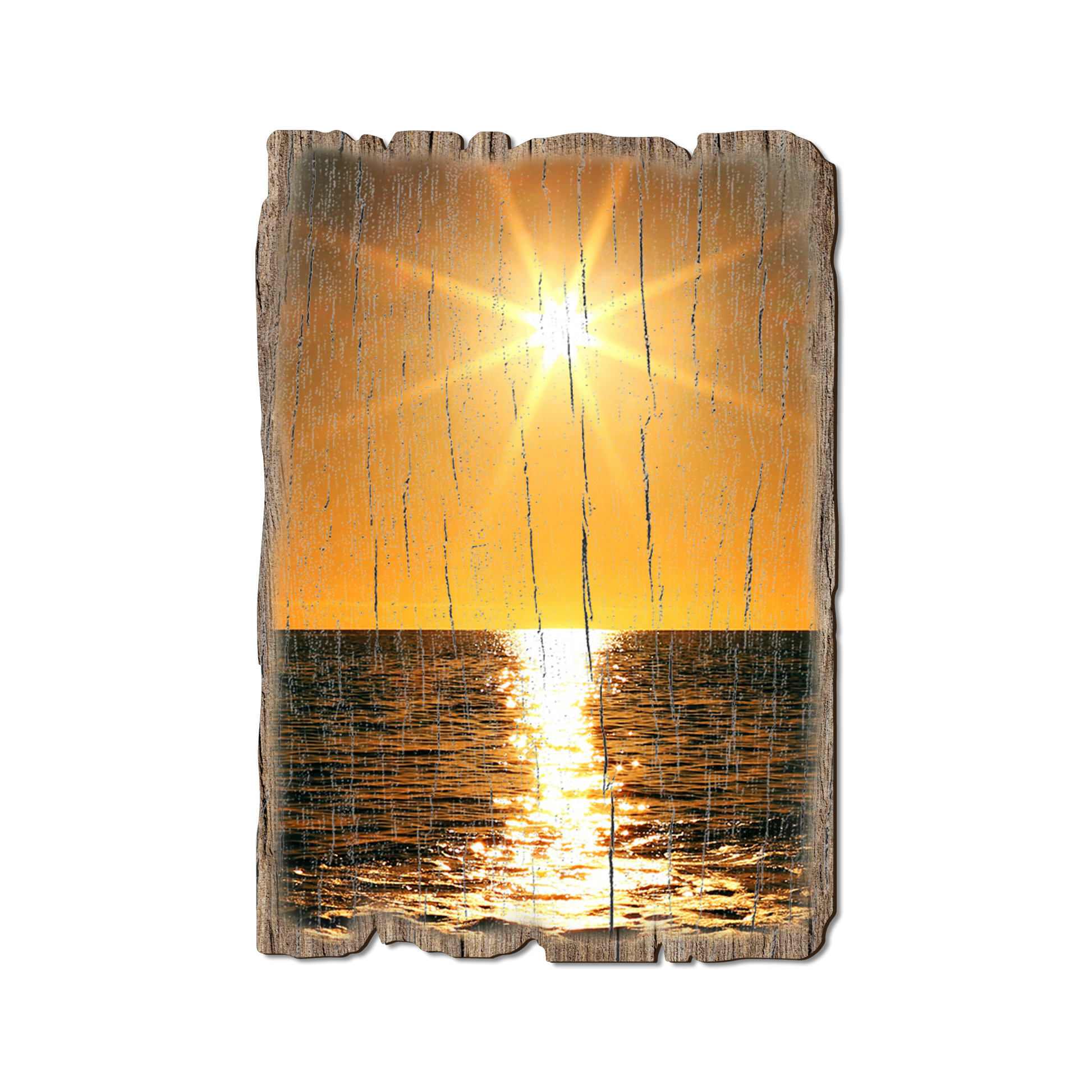 Greeting Card: Weathered Edge - Ocean Sun (Pack of 5)