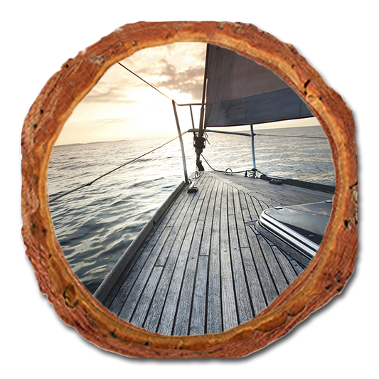Coaster: Live Edge - Portside