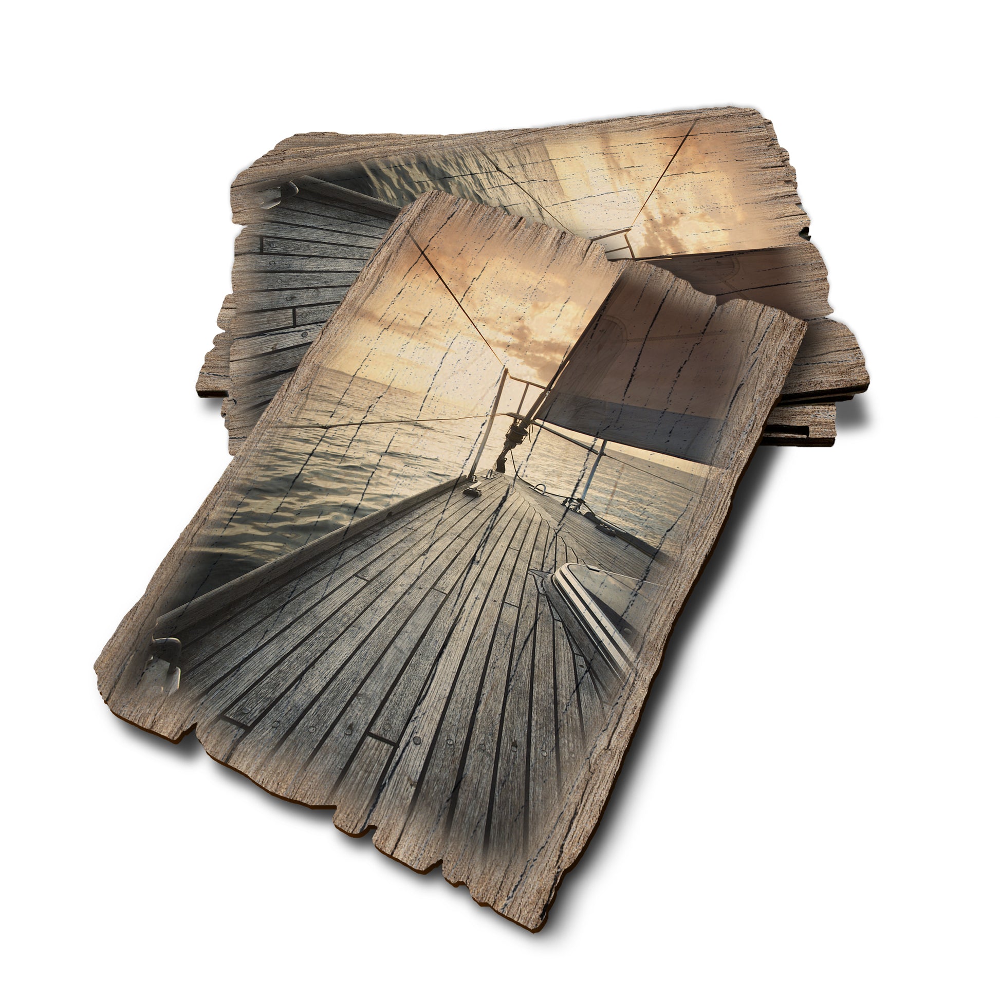 Portside - Weathered Edge Weathered Edge Postcard (5pk // $2.80ea)