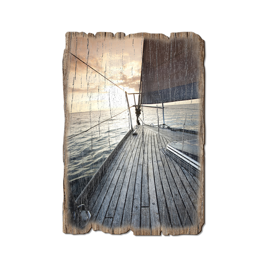 Greeting Card: Weathered Edge - Portside